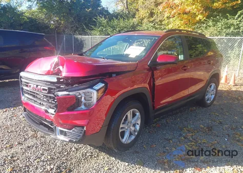 2022 GMC Terrain Fwd Sle from USA, damaged, VIN 3GKALMEV4NL118297